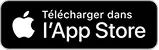 Illustration du bouton pour télécharger dans l'App Store