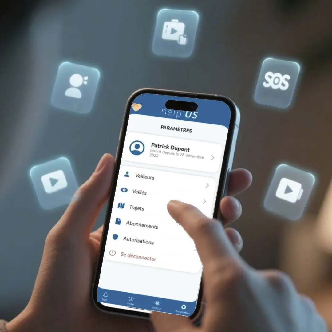Visuel d’aide de l’app help’US ®