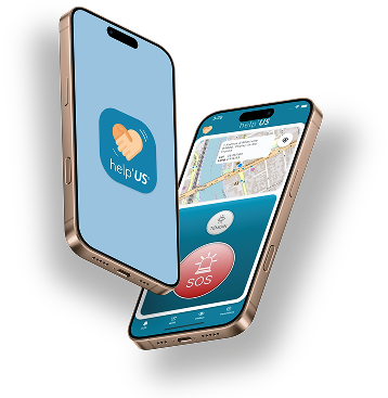 Mockup de présentation de l'application mobile
